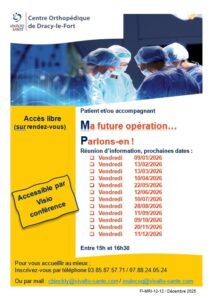 Affiche ma future opération